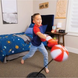 Boxing Set for Kids Equipment Includes Punching Bag with Stand and Gloves | Active Toys and Gifts for Boys & Girls Ages 5 6 7...