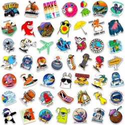 300 PCS Water Bottle Stickers KISEAN Cool Vinyl Waterproof Stickers for Laptop Aesthetic Cute Stickers Computer Phone Case Hy...