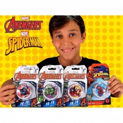 Marvel Avengers Toys YoYo Toy (12 Units Assorted Styles) Superheroes Spiderman Hulk Captain America & Ironman Kids Yoyo Begin...