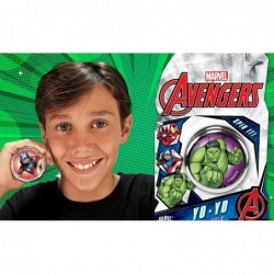 Marvel Avengers Toys YoYo Toy (12 Units Assorted Styles) Superheroes Spiderman Hulk Captain America & Ironman Kids Yoyo Begin...