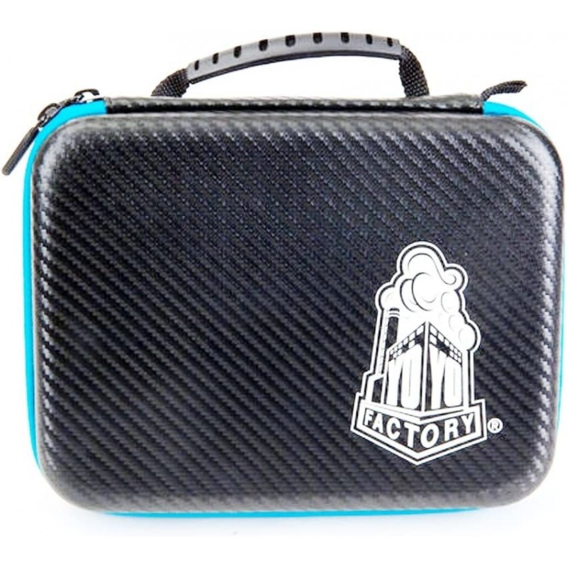 Hard Structured Case Color Black with Blue Zipper $62.70 Yo-Yos