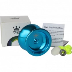 Watcher Metal Professional Yoyo with Ball Bearing Axle and Extra String Metallic Blue $56.88 Yo-Yos