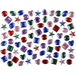 Self-Adhesive Jewels Great for Arts and Crafts Party Favors Variety of Shapes and Colors Stickers 0.5" (500 Pcs) $25.75 Kids'...