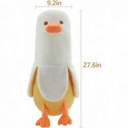 27.6" Banana Duck Plush Toy - Comfortable and Elastic Banana Plushie Add Interest to Life Banana Duck Plush Stuffed Animals P...