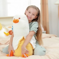 27.6" Banana Duck Plush Toy - Comfortable and Elastic Banana Plushie Add Interest to Life Banana Duck Plush Stuffed Animals P...