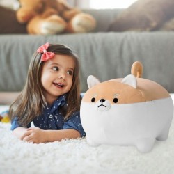 Shiba Inu Stuffed Animal Toy -Cute Corgi & Akita Dog Plush Pillow Plush Toy Best Gifts for Girl and Boy Can Be Used for Bed a...