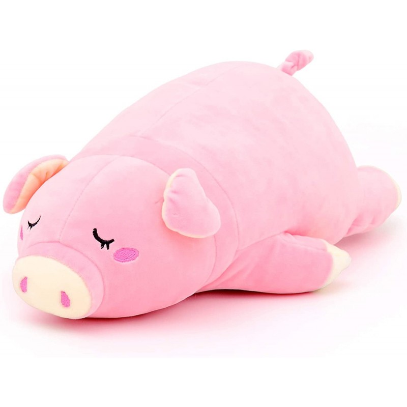 Stuffed Pig Stuffed Animal Plush Pillow Toys Gifts Pink 16 Inches $33.98 Kids' Plush Toy Pillows