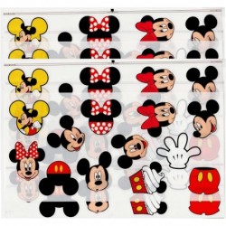 Mickey Mouse Stickers - 60Pcs PVC Mickey Stickers Children's Birthday Party Decorations Supplies - Perfect for Mickey Mouse T...