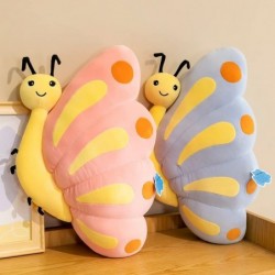 Butterfly Plush Stuffed Animal Pillow Soft Plush Toys for Girl Adult Butterfly Kids Toys Pink Home Decoration Bed Living Room...