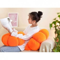 Plush Soft Pumpkin Plush Pillow Pumpkin Decoration Sofa Pillow Soft Pumpkin Gift. Plush Toy Children’s Gift Orange (50cm[19.6...