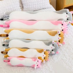 Cat Pillow Cute Cartoon Cat Stuffed Animals Soft Long Cat Plush Pillow Toy Gifts for Kids Girls (35.43in Cat Pink) $59.62 Kid...