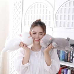 35-65 Kawaii Lying Cat Plush Toys Stuffed Cute Cat Doll Lovely Animal Pillow Soft Cartoon Toys for Children Girls $34.70 Kids...