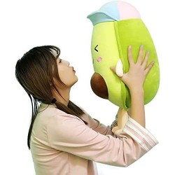 Cute Avocado Plush Toy Kawaii Avocado Plush Pillow Stuffed Animal Soft Plush Pillow Plush Pillow Toy Can Be Used for Bedding ...