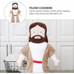 Jesus Stuffed Doll Christ Jesus Plush Cushion Toy Adorable Cartoon Pillow for Kids Baby Toddler $45.95 Kids' Plush Toy Pillows