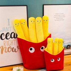 15.7 inch Cute Bag of French Fries Stuffed Plush Toy Kawaii Removable Plush Pillow Yummy World Plushies Funny Food Pillow Sup...