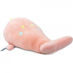 Soft Narwhal Unicorn Whale Hugging Pillow Plush Doll Fish Plush Toy Stuffed Animals Pink 21 $51.00 Kids' Plush Toy Pillows