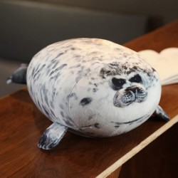 15.7" Cute Seal Pillow Plush Stuffe Toy Chubby Blob Seal Pillow Soft Fat Hugging Pillow Cotton Stuffed Ocean Animal Plush Toy...