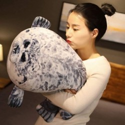 15.7" Cute Seal Pillow Plush Stuffe Toy Chubby Blob Seal Pillow Soft Fat Hugging Pillow Cotton Stuffed Ocean Animal Plush Toy...