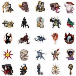 50Pcs Dark Souls Stickers Pack Cool Game Vinyl Waterproof Decals for Water Bottle Skateboard Laptop Phone Scrapbooking Journa...