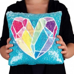 Style. Lab Fueled by Crystals Fashion Angels Magic Sequin Reveal Pillow $15.54 Kids' Plush Toy Pillows