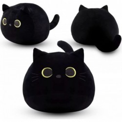 Cute Black Cat Plush Pillow Kawaii Black Cat Stuffed Animals Pillows Plushies Family Bedroom Office Collectibles Christmas Bi...