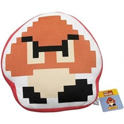 Super Mario Bros. 8-Bit Goomba 12.5 Stuffed Plush Pillow Cushion $52.53 Kids' Plush Toy Pillows