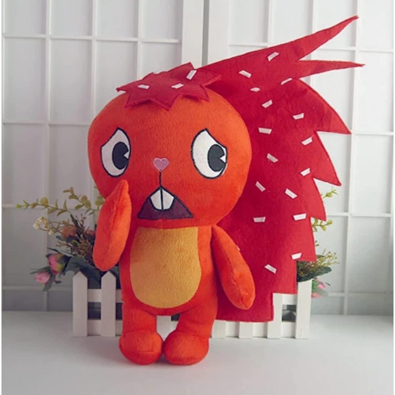 Happy Tree Friends Flaky Plush Toy Anime Cartoon HTF Plushie Pillow Stuffed Animals Doll Best Gift for Children Boys and Girl...