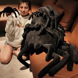 Spider Doll Plushie The Big Spider Throw Pillow Lovely Soft Gothic Plush Toys Goth Stuffed Animal Girls Boys Furry Gift Stuff...