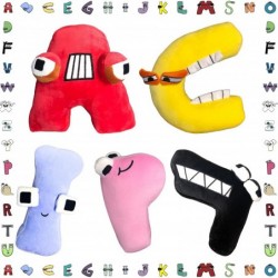 Alphabet Lore Plush Toys 9 inch Soft Stuffed Dolls Educational Letter Toys Novelty Plush Stuffed Kids Birthday Party Favor fo...