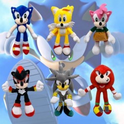 11in Amy Rose Plush Figure Toys S The Hedgehog Anime Figures Soft Stuffed Doll 3+ Kids Birthday $28.30 Plush Figure Toys