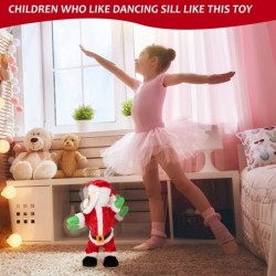 Twerking Santa Claus 14" Santa Doll Animated Christmas Toys Singing English Song as Gift Santa Toys for Kids $47.80 Plush Fig...