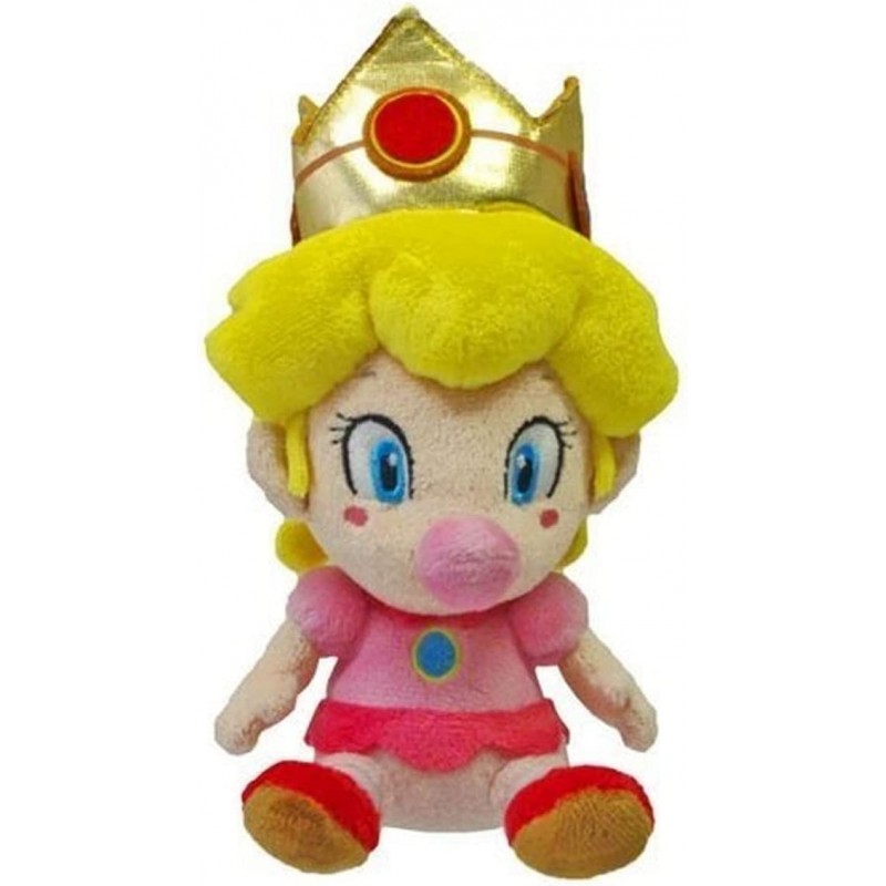 Little Buddy Super Mario Plush Baby Peach 5-Inch $23.65 Plush Figure Toys