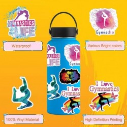 Gymnastics Stickers 100PCS Gymnastics Gifts Gymnastics Gifts for Girls Gymnastics Stickers for Water Bottles Gymnastic Gifts ...