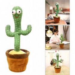 Cactus Plush Toys Dancing Cactus Electronic Dancing Cactus Lovely Singing Cactus Plush Cactus Toys Interesting Children's Toy...