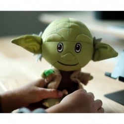 Star Wars Jedi Master Yoda Stylized Plush Character and Collectible Metal Enamel Pin | Plush Doll Measures 7 Inches Tall $34....