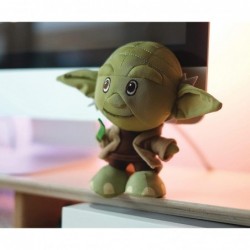 Star Wars Jedi Master Yoda Stylized Plush Character and Collectible Metal Enamel Pin | Plush Doll Measures 7 Inches Tall $34....