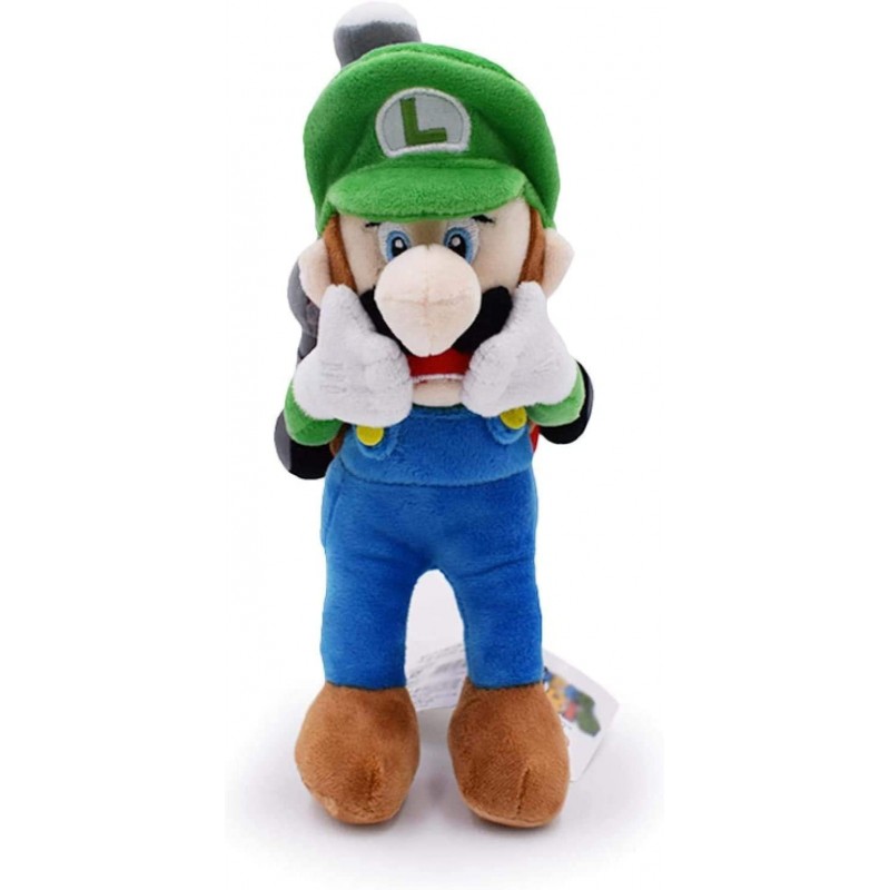 Super Mario Plush Luigi Mansion Plush Soft Toy Stuffed Anime Collectible Dolls Gift for Children (10 inch) $43.79 Plush Figur...