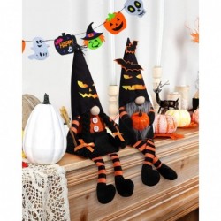 2Pcs Halloween Gnomes Plush Decorations Mr & Mrs Handmade Halloween Gnome Gifts Halloween Gnomes Plush Halloween Party Home M...