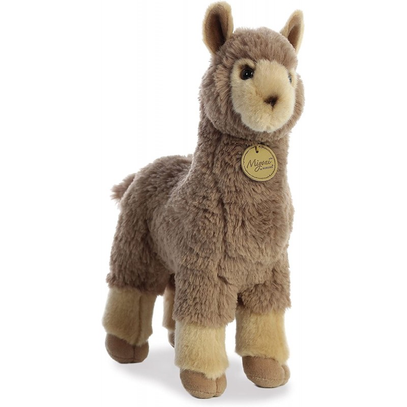 Aurora - Miyoni - 11" Alpaca - Tan $28.51 Plush Figure Toys