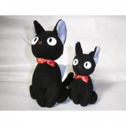 Studio Ghibli Series Kiki's Delivery Service Jiji Plush Doll 5.9 in S Size Japan Import with Kanji Love Sticker Original Pack...