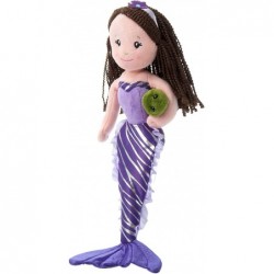 The Petting Zoo Mermaid Doll with Turtle Stuffed Animal Gifts for Girls Plush Doll with Sea Turtle 17 Inches (Brunette) $38.2...