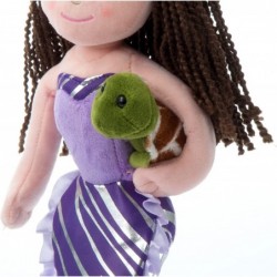 The Petting Zoo Mermaid Doll with Turtle Stuffed Animal Gifts for Girls Plush Doll with Sea Turtle 17 Inches (Brunette) $38.2...