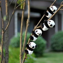 LIGONG 6 Pcs Finger Panda Plush Panda Clip Cute Panda Plush Toy Panda Clip Relaxation Toys Finger Toy Kids Toy Home Decoratio...