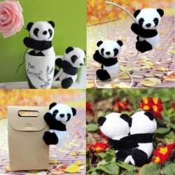 LIGONG 6 Pcs Finger Panda Plush Panda Clip Cute Panda Plush Toy Panda Clip Relaxation Toys Finger Toy Kids Toy Home Decoratio...