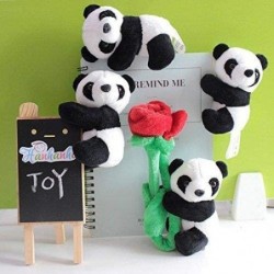 LIGONG 6 Pcs Finger Panda Plush Panda Clip Cute Panda Plush Toy Panda Clip Relaxation Toys Finger Toy Kids Toy Home Decoratio...