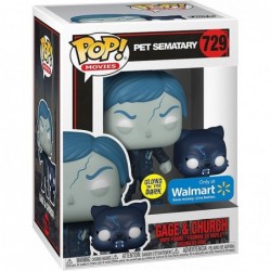 Funko Pop! Pet Sematary Undead Gage & Church Glow Vinyl Figure Exclusive $35.84 Plush Figure Toys