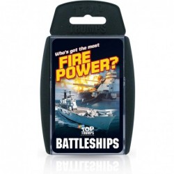 Top Trumps- Battleships! Perfect for Indoors Travelling Camping and Holidays. $18.65 Plush Figure Toys