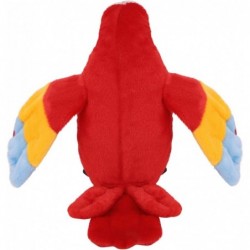 Multi-Functional Soft Fluffy Plush Stuffed Talking Parrot Electric Interactive Funny Plush Toy Birds Waving Wings Repeats Wha...