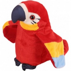 Multi-Functional Soft Fluffy Plush Stuffed Talking Parrot Electric Interactive Funny Plush Toy Birds Waving Wings Repeats Wha...