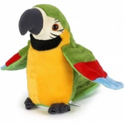 Upgrade Newest Talking Parrot - Repeats What You Say With Cute Voice - Electronic Pet Talking Plush Toy Parrot for Child Kids...